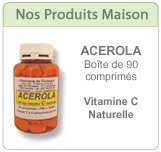 Acerola Vitamine C 500 mg naturelle